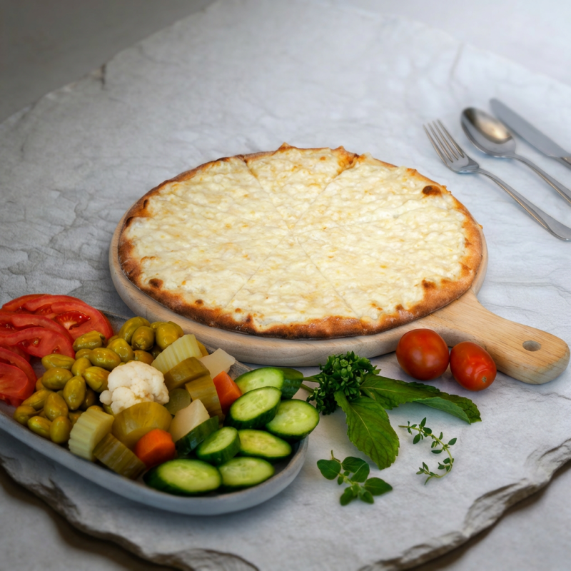 جبنة حلوم — مطعم آمو اللبناني بزنس باي دبي